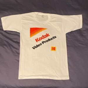 80’s VTG Kodak Video Product Graphic T-Shirt Single Stitch Unisex Deadstock